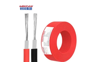 1/1.5KV Solar Cable 10mm 2.5mm 4mm2 6mm2 Solar Panel Wire Dc Xlpe Xlpo Insulation Pv 16 Sq mm Tinned Copper Power Cable Price