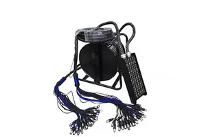 ST 40-Channel Serpentine Audio Cable with XLR Connector for Stage Performances Copper Conductors Construction Power Supply