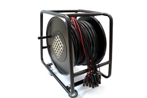 16 24 32 Channel XLR Cable Wire Reel Drum 30m 50M 100M Studio Snake Cable Wire Reel