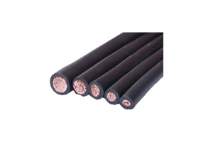 H01n2-D Flexible Rubber Insulated 1/0 2/0 3/0 4/0 AWG Copper Aluminium Battery Welding Cable for Construction Sizes 16mm 25mm2