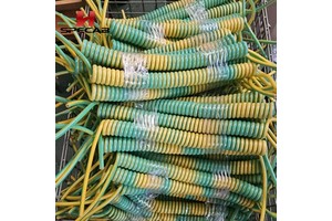 Flexible Spiral Cable Retractable Spring Coiled Cable for Equipment