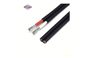 Solar Cable PV Cable 4mm² 6mm² 10mm 16mm 35mm DC Cable for Solar Panel System Red Black Outdoor 1500V UV Resistant