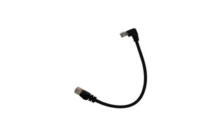 Industrial 90 Degree Right Angle RJ45 Ethernet Patch Cable for Data Center and LAN Router Custom Cable Assembly