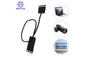 42AWG 30 Pin 0.5mm Micro Coax LVDS Cable 350mm Cable Saaembly for Embedded Display Drone