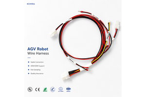 Warehouse Automation Wire Harness Custom AGV Robot Connector Cable Assembly OEM ODM