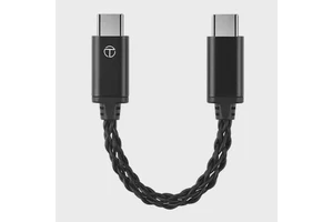 TRN T/O Audio Upgrade Type C to Type C DAC Amp Cable with Combination Shielding Made 8-Strand Silver-Plated Wire for Computer