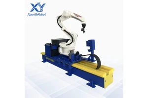 Modular 6-Axis Robotic Arm Demonstration Model-Miniature Automated Line 0.5 kW Power Technical Validation Creative Gift