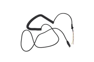 TPU Spring Coiled Spiral 6Core Tin Copper Conductor DC Power Cable Micro Fit 2-X3 Pin Black Connector 0.6/1KV Rated Voltage