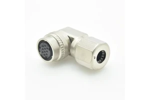 WESTSAM CM10 Series Servo Motor Encoder Connector Circular Waterproof Male Female 10 Pin Round Connector Mental Angle Plug
