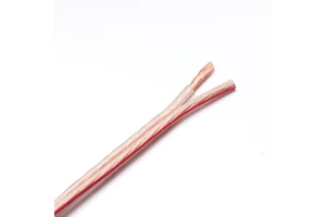 HOTION Stage/Cinema Concert Amplify Speaker Cable 0.35mm Transparent PVC/Nylon Copper RoHS Non-Shielded 70 Easy Stripping