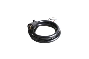 6ft 7 Way Trailer Plug Extension Wiring Harness 7-Pin Trailer Wire Cable for Brake & Light Control for RVs Trailers Campers