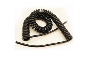 High Resilience 4 Cores Flexible Spiral Coiled Wire Electric Spiral Cable