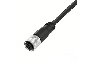 M12 Industrial Camera Power and I/O Cable with Open Ends for Industrial Cameras