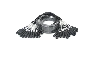 AUDIO XLR Snake Cable with PVC Jacket Multi-Channel Optical Transmission Signal Line for Stage Lighting for Canon