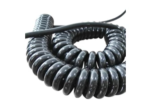5 Cores 18AWG 20AWG Medical Devices Spiral Cable Medical Use Spring Wire Coiled Cable