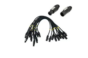ST Lightweight PowerCON True1 Extension Cable Stage Sound Copper Conductor Rubber Insulation for Construction True1 Connector