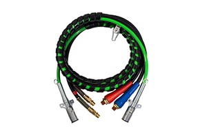 7 Core Cable for Trailer,12/15 ft 3 in 1 Abs/air Power Truck Tractor Us Type Trailer Cable
