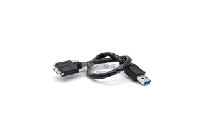 Industrial Camera Cable USB 3.0 Plug to Micro B Cable with Screw Lock Molded Cable Data Transfer Cable for Machine Vision