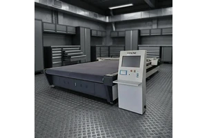 1625 Flatbed Packing Carton Grey Paper Box Cardboard Sample Cnc Oscillating Knife Cutting Machine