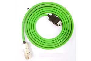J3J4 Series Servo Cable Is Used in Mitsubishi-MR-J3ENSCBL3M-H High-power Encoder Line Green Flexible Cable 3m