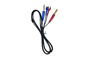 Customized on Demand 6.35mm Dual Straight Connector Air Tube Headphone Cable for Audiometer