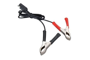 New Design 12V Alligator Clip to SAE Power Cord with Fuse for Battery Charger Crocodiles 12v Heavy Duty Battery Wire Cable