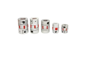 Plum Blossom Coupling Stepper Servo Motor Connector Aluminum Alloy Synchronous Transmission 12-140 Bore Diameter 15300 RPM
