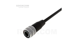 M12 12Pin Male to Flying Leads High Flex Optional IP67 Industrial Camera I/O Power Cable for Keyence