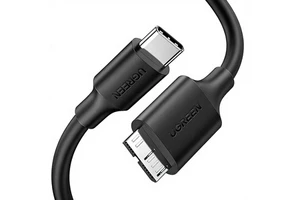 UGREEN USB C to USB 3.0 Micro B Cable Fast Charging and Sync Data Transfer Cord Compatible Galaxy WD External Hard Drive Camera