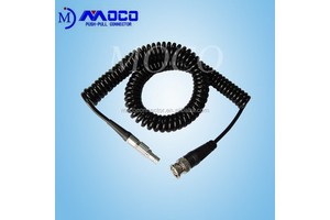 BNC Coaxial Coil Cord Spiral Cable Assembly