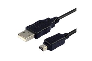 1.5M 12Pin 12P 12 Pins USB Camera Cable Data and Charging Cable for CB-USB5 / USB6 12P For---Olympus Camera