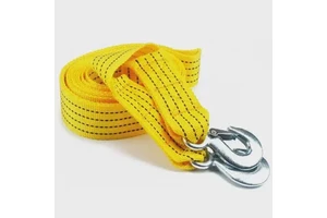 1 Pcs 3M/4M Car Tow Cable Heavy Duty 3Ton/5Ton Trailer Rope Towing Pull Rope Strap Hooks Van Road Recovery Accessories