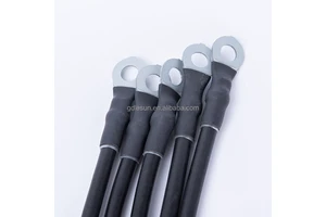 OEM ODM Automotive 4 AWG Battery Inverter Connecting Cable 4 Gauge Copper Golf Cart Car Truck Tractor Battery Cable