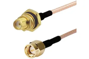 SMA Male to with Waterproof Ring SMA Female Bulkhead nut o-Ring RG316 Pigtail Cable