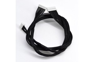 Custom Electronic PCB Wire Harness with Tinned Copper Conductors 12V Rated 100mm Length PVC Insulation