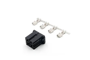 LECHUAN 3000 Series Servo Motor Connector 4P Crimp 2 Row Black Dynamic Housing Receptacle Terminal 1-175218-5 Product Connectors