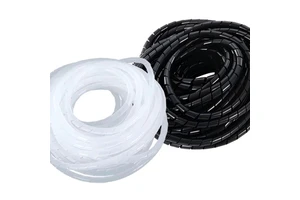 WOLIDA/WOER Flexible Parcel Flame-retardant Tear-resistant Anti-aging Anti-compression Spiral Cable Wrap