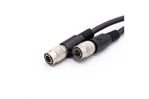 Push Pull 4 Pin Connector Male to Female Double Head HR10 Cable Assembly I/O Cable for Camera