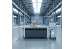 1625 Cnc Oscillating Knife With Creasing and Cutting Machine for Sample Carton Cardboard Gift Box