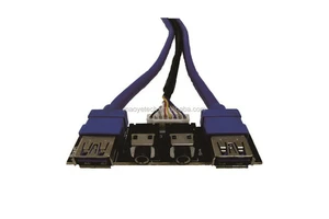 Wholesale Computer Case Front Panel Motherboard Dual USB3.0 + HD Audio I/O PC Board Cable