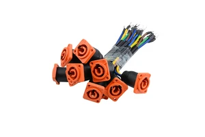 LED Display Screen Snake Cable 3 Pin Male to Female OFC Audio Splitter Lossless Balanced Signal for Mixer Stage Studio