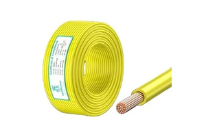 BVR Copper Wire 6 AWG 750V/450V Rated Flexible PVC Stranded 100m Building Cable For Home & Lighting Use