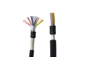 High-voltage Aluminum Shield Stranded Wire Shielded Spiral Cable UL2586 USB Cable Roll