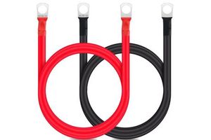 High-Performance Solar Inverter Battery Cable IP68 Rated Pure Copper Conductor Custom Lengths Superior Conductivity Ring
