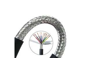High Flexible TRVV TRVVP 450V Multicore Tinned Copper Braided PVC Sheath Robot Servo Power Industrial Automation Cable