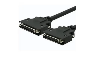 SCSI 50Pin Cord SCSI HPCN 50Pin Male to HPCN 50Pin Male Straight Cable with Shrapnel Type Interface for Mitsubishi Yaskawa Servo