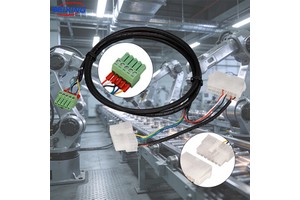 High Speed Robot Manipulator Data Cable Profinet Protocol Supported Cable E00028 for Industrial Robot MES System Connection