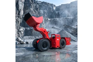 10 Ton Electric Underground Scooptram 4m3 LHD Mining Loader Cable Reel Driven TuoXing TC-410E