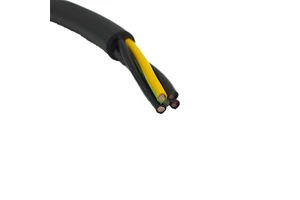 HSFLEX MP801 High-Performance Industrial PUR Power Cable Highly Flexible Oil & Abrasion Resistant for Robotics Automation