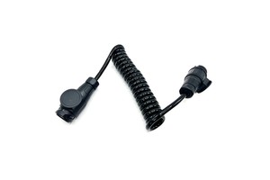 13 Pin Trailer Spring Coiled Cable, 13 Core Extension Wire for Caravan Truck